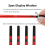 DSPIAE Paint Brush Stand - Red AT-FBRD 4