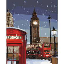 Maleri efter tal: Vinter i London