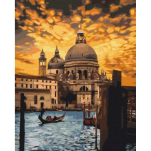 Maleri efter tal. Santa Maria Della Salut