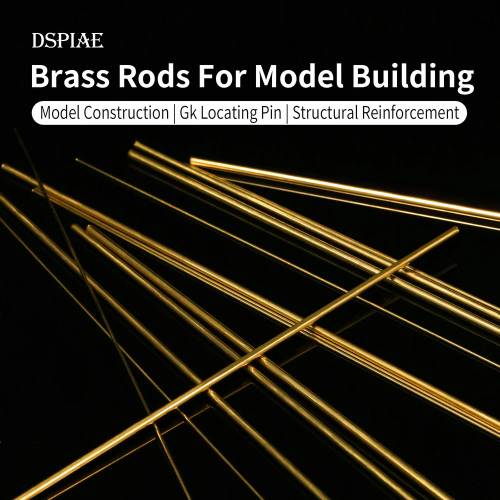 DSPIAE 2.5mm Brass Rods for Modelling 5pcs BB-2.5 1