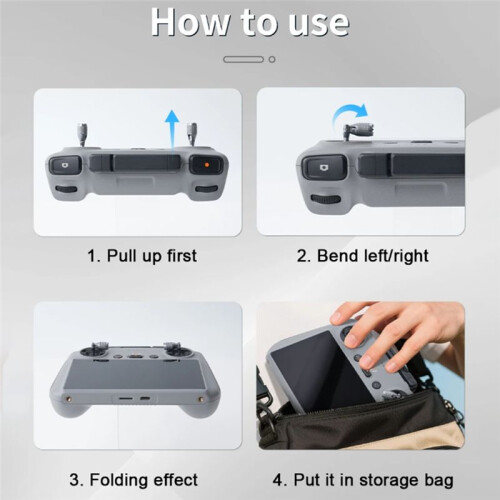 Remote Controller Joystick for  RC 2/RC Control Replacement Thumb Rocker for  Flip,Air 3S,Air 3,Neo,  4 Pro,A 2