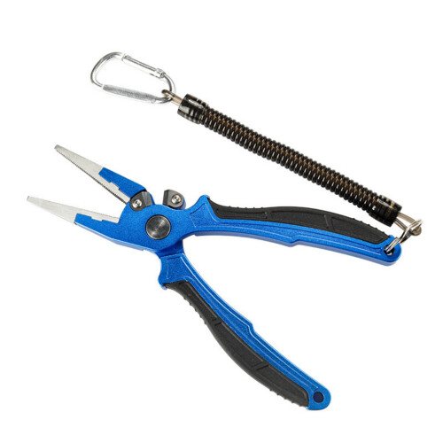 Fishing Pliers With Nonslip Handle And Multifunctions Featuring