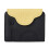 Grains Leather Card Cases Holder Buniess Card Organizer-Black 1