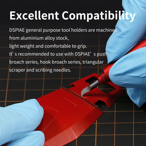 DSPIAE Universal Broach/Scriber Tool Blade Holder (3.175mm Diameter) AT-EH 2
