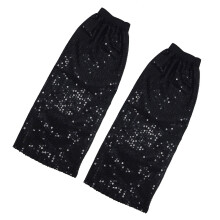 Disco Party Gear Knee Protectors Leg Covers For-Black