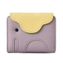 Card Cases Holder Small Accordion Wallet Card Organizer-Purple