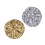 Modern Flashy Beret Headpiece For Performers-Gold silver 1