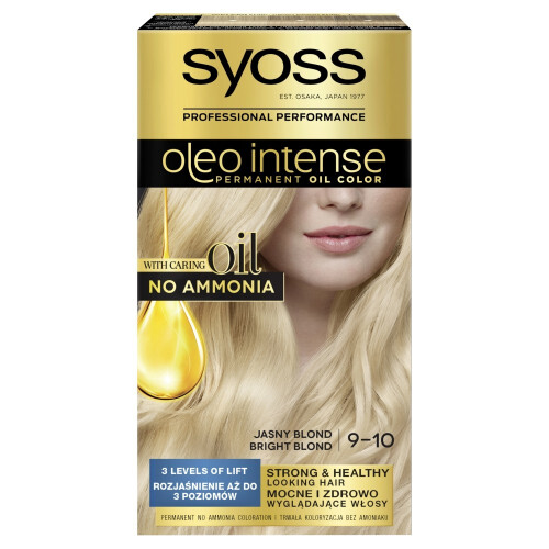 Schwarzkopf Schwarzkopf Syoss Haarfarbe Oleo 9-10 Hellblond 1 Packung.