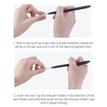For BOOX Stylus Pen Tips Replacement for Pen2 Pro for Max Lumi2 for Note Air2 for Note5 for Nova Air C for Remarkable2,A