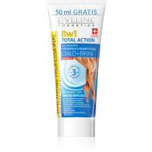 Crème dépilatoire multifonctionnelle 8 en 1 Eveline Total Action Professional 200 ml