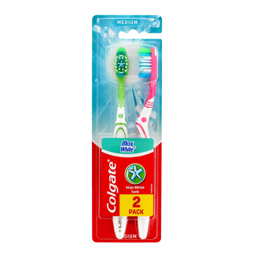 Colgate Colgate Max White Zahnbürste 1+1 gratis