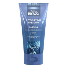 L'BIOTICA Biovax Glamour Feuchtigkeitsmaske – für trockenes, sprödes und krauses Haar, 150 ml