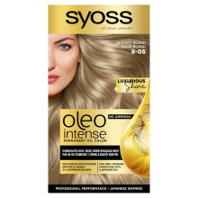 SYOSS Oleo Intense Permanent Oil Color hårfarve nr. 8-05 Beige Blond 1 pakke