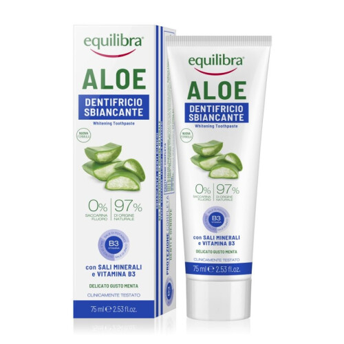 EQUILIBRA Aloe Whitening Tandpasta 75ml
