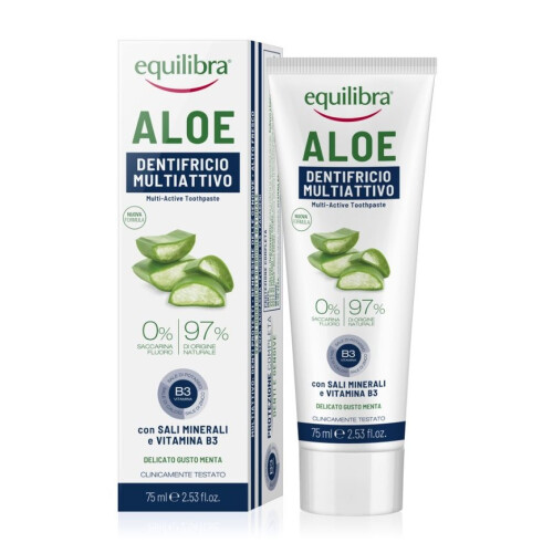 EQUILIBRA Aloe Multiaktiv Tandpasta 75ml