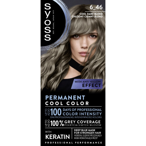 Schwarzkopf SYOSS Haarfarbe 6-46 Kühles Dunkelblond
