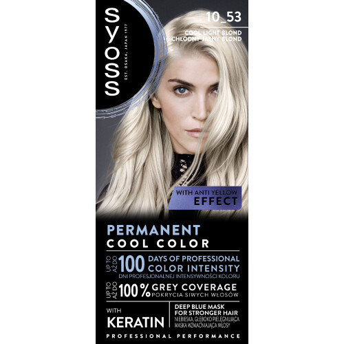 Schwarzkopf SYOSS Haarfarbe 10-53 Kühles Hellblond