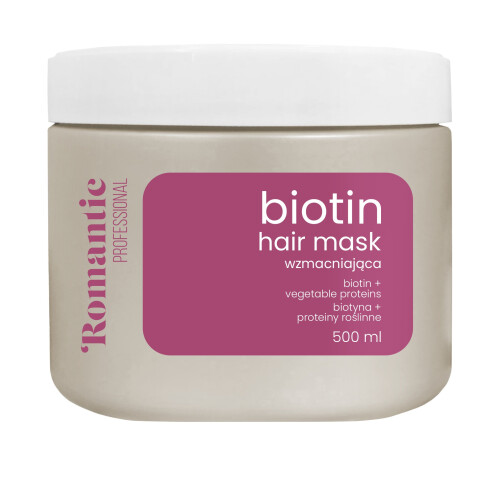 ROMANTIC Biotin Hajpakolás 500 ml
