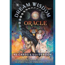 Dream Wisdom Oracle 46 Cards and Guidebook by Greg Mahr Paperback Book