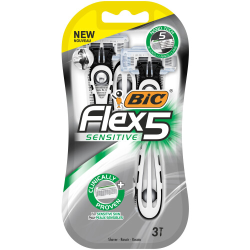 BIC BIC Flex 5 Sensitive borotva 1 csomag - 3 db