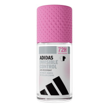 ADIDAS Invisible Control 72h antiperspirantti roll-on-deodorantti naisille 50 ml