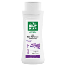 BIAŁY JELEŃ Napi ápoló Normalizáló Tusfürdő - Biotin 300 ml