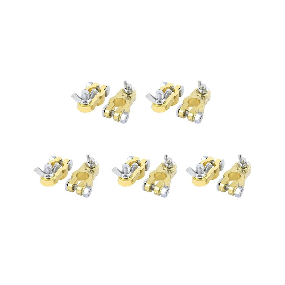 10 Pcs Automotive Car Boat Truck Battery Terminal Clamp Clip Connector Battery Clip Battery Connector 6033019147163