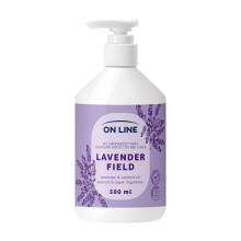 ONLINE Olajos kéz- és testápoló szappan Levendula és mandulaolaj 500 ml