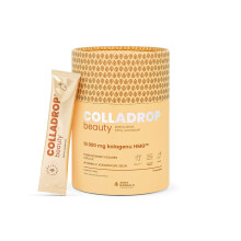 AURA HERBALS Colladrop Beauty hidrolizált tengeri kollagén 10 000 mg I. és III. típusú - Mangó (30 tasak)