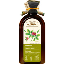 GREEN PHARMACY Sampon érzékeny fejbőrre Ginzenggel és marokkói mentaolajjal 350 ml