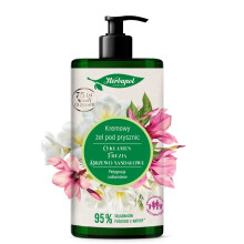 HERBAPOL krémes tusfürdő - ciklámen, frézia és szantálfa 740 ml