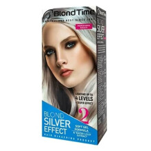BLOND TIME 2 Hajvilágosító akár 4 tónusig - Szőke ezüst hatású 135 ml