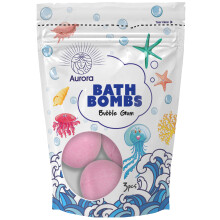 AURORA Gyerek Varázsfürdőbombák Rágógumi 3 x 50 g