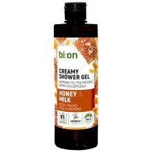 BIO NATURELL Krémes tusfürdő mézzel és tejjel 473 ml