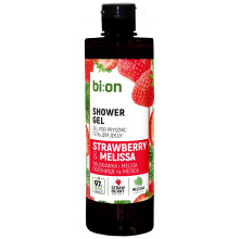 BIO NATURELL Krémes tusfürdő eper és citromfű 473 ml