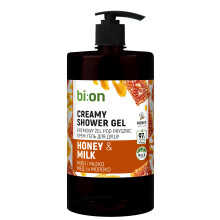 BIO NATURELL Krémes tusfürdő mézzel és tejjel 946 ml