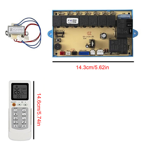 Intelligente temperatuurregelaar QD-U12A kunststof 1