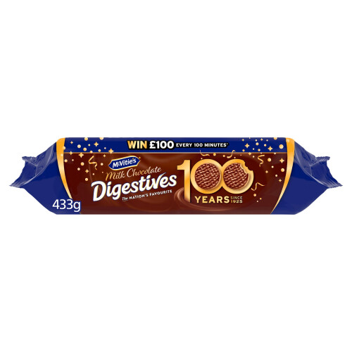 McVitie's Milk Chocolate Digestive Biscuits 433g 1