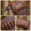 Ensemble d'accessoires de jeu de rôle, ceinture en PU et-Brun 11