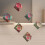 Leuke PBT Dye Sublimations Keycaps Cats-Een kattenpoot gemengd 7