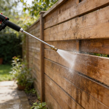 Buigbare waterstraalreiniger met sterke werking en een-1