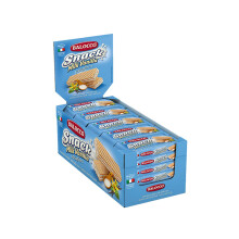 Balocco Snack Milk Vanilla Wafers, Pack of 30 x 45g, red