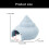 2Pieces Miniature Seashells House Landscape Decoration for 3