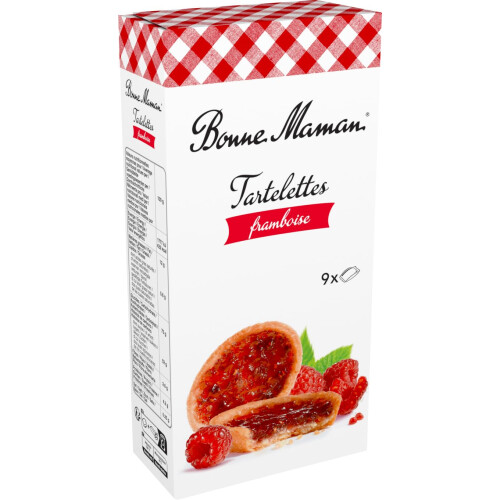 Bonne Maman Raspberry Tartlet, 135 g