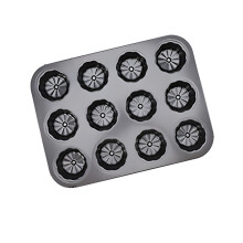Reliable 12 Portion Cake Pan Ensures Perfect Baking Easily-2
