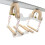 Easy To Clean Bird Resting Swing produced From Thick Acrylic For 1
