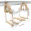 Easy To Clean Bird Resting Swing produced From Thick Acrylic For 3