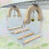 Easy To Clean Bird Resting Swing produced From Thick Acrylic For 7
