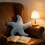 Stylish Star Pattern Accent Cushion Offering-300*300mm Pink 11