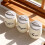 Elegant Round Tea Sugar Coffee Canister Storage Jar With 5
